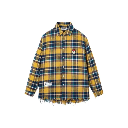 CHOCOOLATE Желтые Унисекс Рубашки