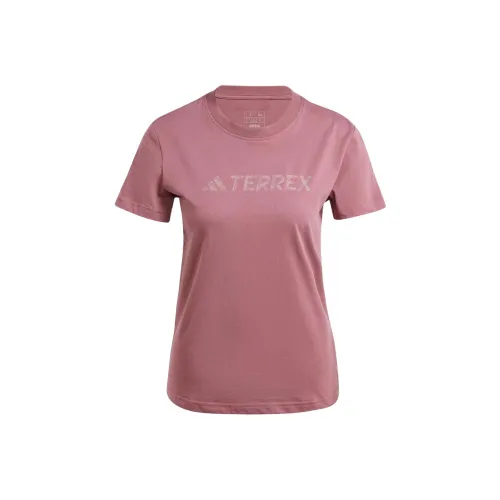Adidas TERREX Женские рубашки цвета бургундский