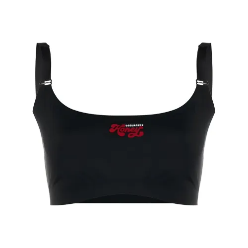 DSQUARED 2 Черное Женское Спортивное Белье