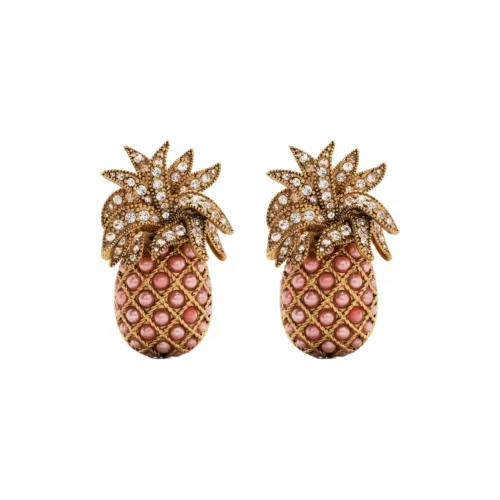 Roberto Cavalli Металл Нижняя заколка On Серьги Женские Золотой