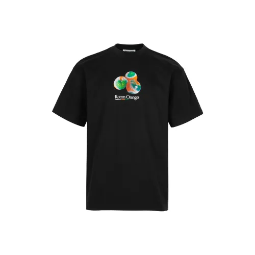 ORANGE DRAGON 2025 Летняя футболка унисекс черно-белая