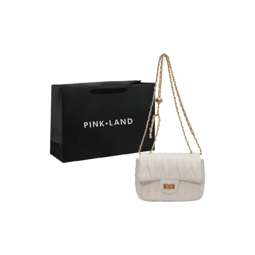 PINK·LAND ПУ (полиуретан) Сумка через плечо Женская Многоцветная