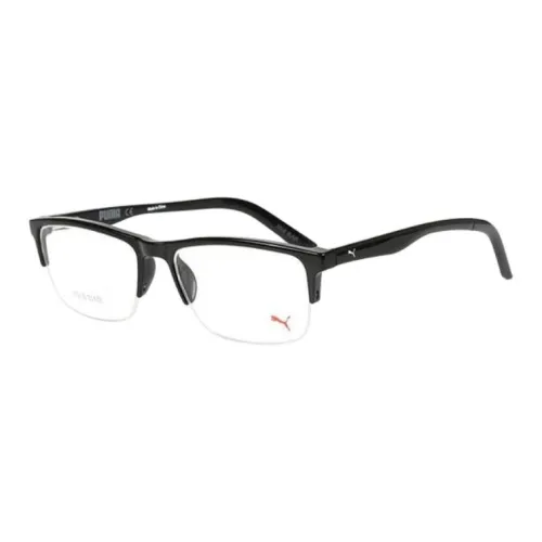 PUMA Металл Прямоугольные Оправы для очков Унисекс Черный