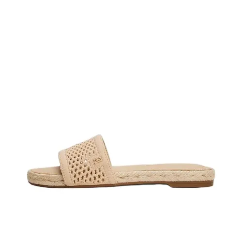 Tommy Hilfiger TH Monogram Резиновая подошва устойчивая к истиранию слипоны женские бежевый