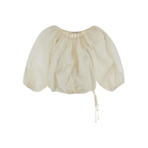 PHILOSOPHY DI LORENZO SERAFINI SS25 Рубашка Женская Айвори