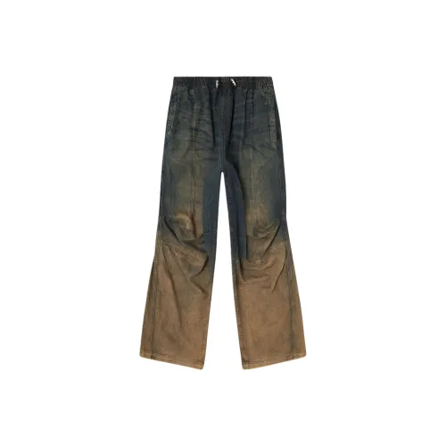 DIESEL Темно-синие мужские джинсы