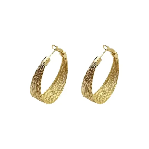 SHUANGSHENGLIAN Copper Серьги Женские