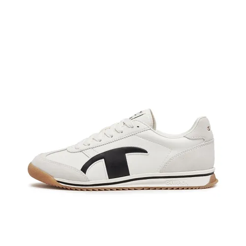Champion Casual Low Top Молочный Белый/Черный Мужской