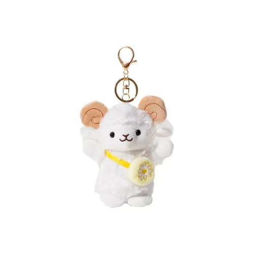AECELI Свежий Милый Daisy Овца Куклы Плюшевый Брелок 13 см Высота