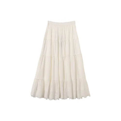 SETIROM Повседневный Длинный Юбка Женские