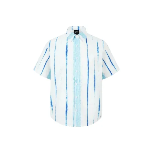 YONGYAN Синий Унисекс Рубашки