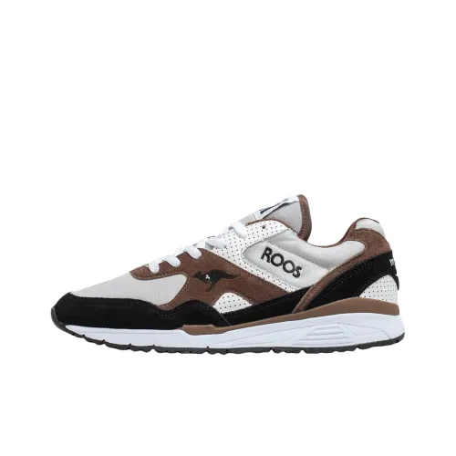 KangaROOS Runaway ROOS 002 Casual Низкий Топ Черный Коричневый Мужской