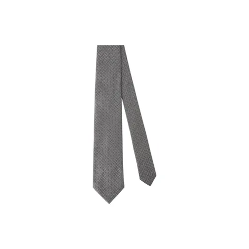 Givenchy Шелковые галстуки Мужской Серый Фиолетовый