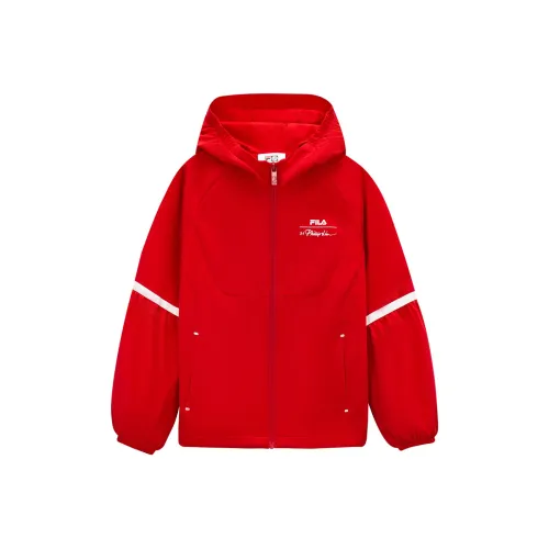 FILA KIDS x 3,1PHILLIP LIM Куртка Дворцовый Стена Красный Дети Возрастом 3-7 Лет