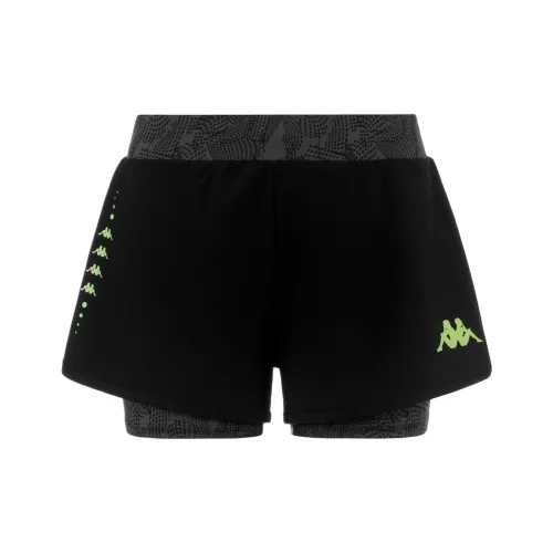 KAPPA Черные Женские Спортивные Шорты