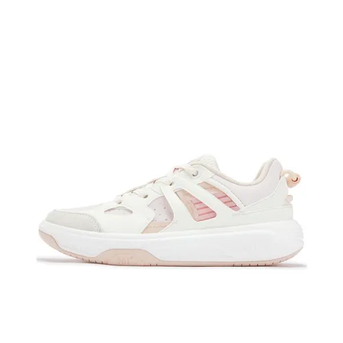 361° Rowing BOAT Slip Resistant Abrasion Resistant Низкие Кроссовки для скейтбординга Женские Белые Розовые