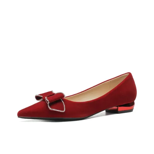 GOSO Женские повседневные туфли, красный, женские