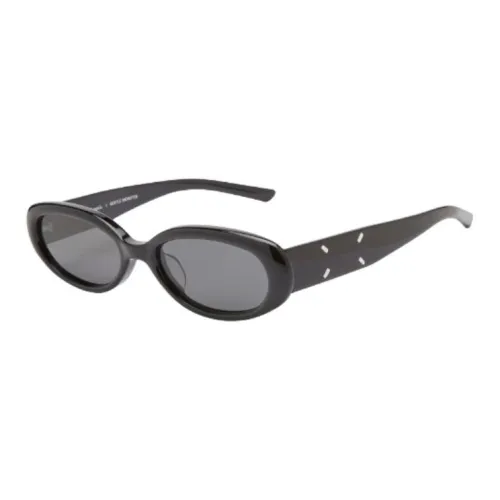GENTLE MONSTER Ацетат OVAL SUNGLASSES Мужской Черный