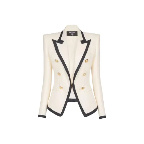 BALMAIN Куртки и Пальто Женские Бежевые