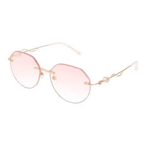 MUYKUY Металл OVAL SUNGLASSES Женские