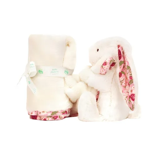 JELLYCAT Bunny Цветочный Ткань Айвори Comfort Полотенце Белый Rei Аксессуары для кукол