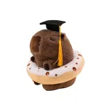 Dr. Капибара: Пончик Дизайн Серо-коричневый