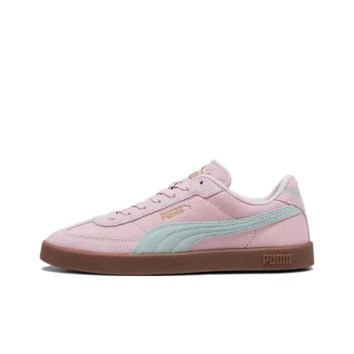 PUMA Club II Era Скейтборд Кроссовки Низкие Розовые Красные Унисекс