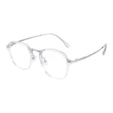 Прозрачный | Серебряный-C01 & Защита от синего света, 0 диоптрий, линзы