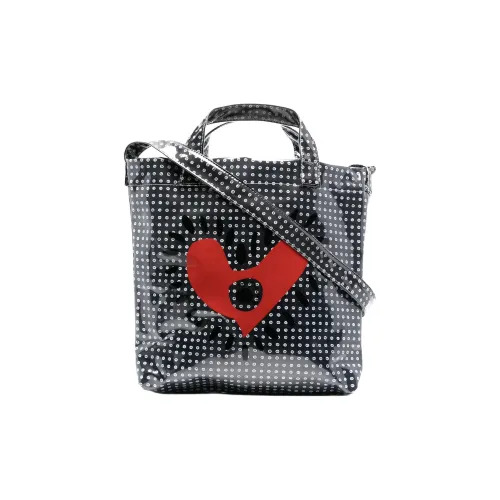 10 CORSO COMO PVC Тоут Сумка Сумка для покупок Сумка на плечо Сумка обычная Женская Черная