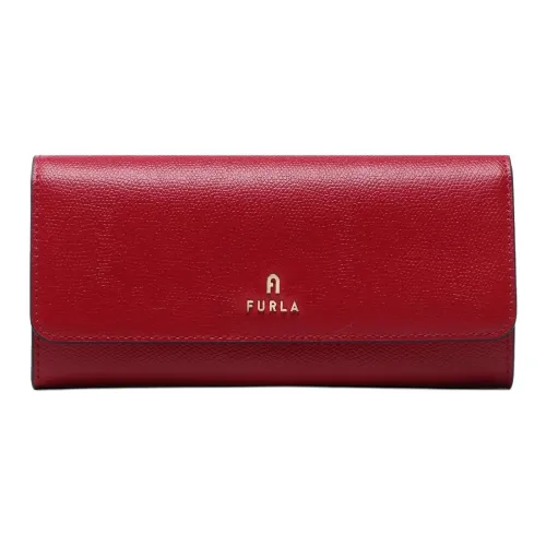 Furla Натуральная кожа Кошелек Большой Женский Красный