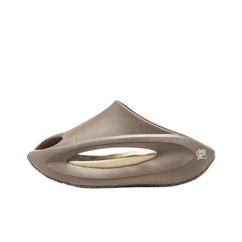 LiNing Yun You Slay Slip-resistant Abrasion-resistant Слипоны Унисекс Коричневый