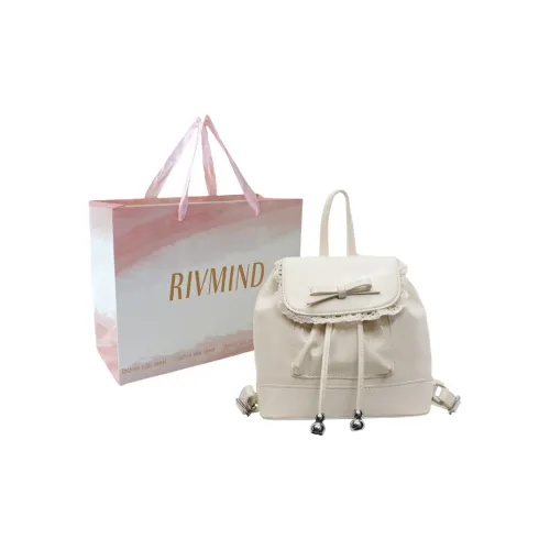 RIVMIND ПУ (полиуретан) Рюкзак Женский Белый Черный Желтый Синий