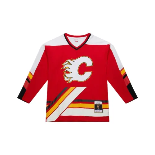 MITCHELL NESS Спортивная одежда Игровая версия Мужская Красная Белая