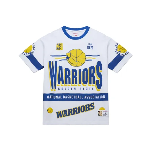 MITCHELL NESS T-Shirt Унисекс Белый