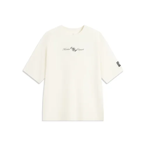 LINING Экрю Мужская T-Рубашка