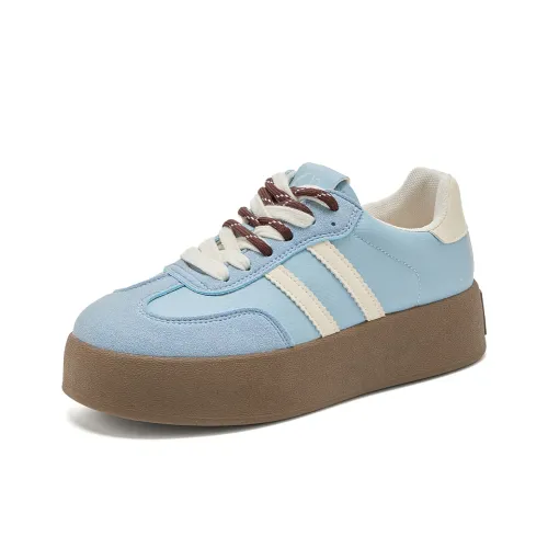 La Chapelle Немецкие армейские кроссовки Low Top Blue Women's