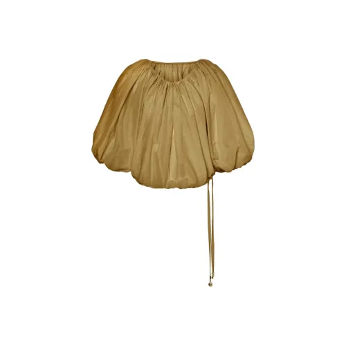 PHILOSOPHY DI LORENZO SERAFINI Рубашка Женская Бежевая Желтая