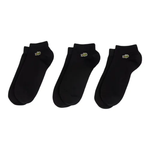 LACOSTE Collaboration 3 Pack Мужские Черные Носки