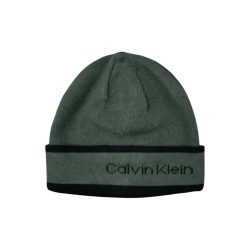 CALVIN KLEIN Шапки-бини Унисекс Зеленый