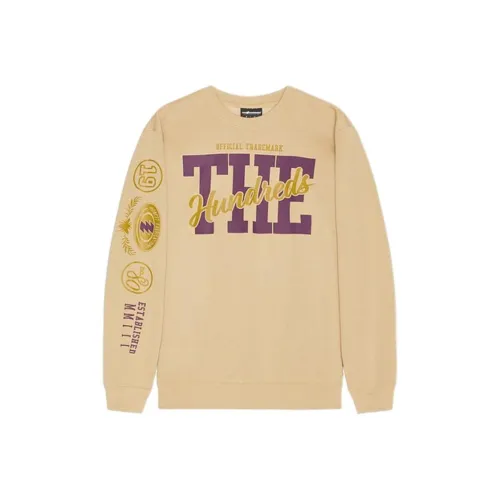 The Hundreds Желтый Коричневый Мужские Толстовки