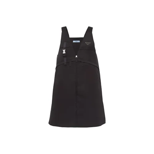 PRADA Черные Женские Платья без рукавов