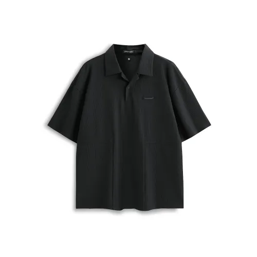 PEACEBIRD MEN Черный 1 Мужская Поло