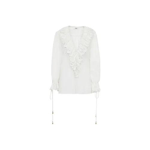 Chloé Белые Женские Рубашки