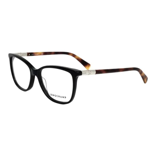LONGCHAMP Ацетат Квадратные Оправы для Очков Женские Черные