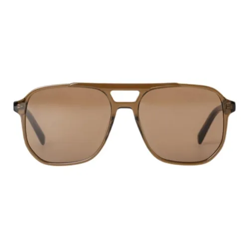 COS Aviator Солнцезащитные очки Женские Коричневый