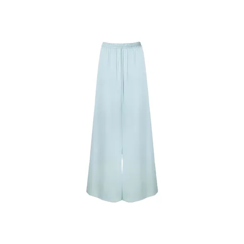 MaxMara Вязаные Спортивные Штаны Женские Светло-Синие