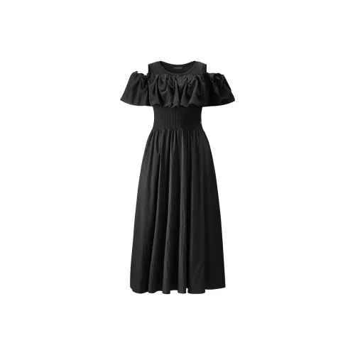 PEACEBIRD Короткий рукав Платье Женское