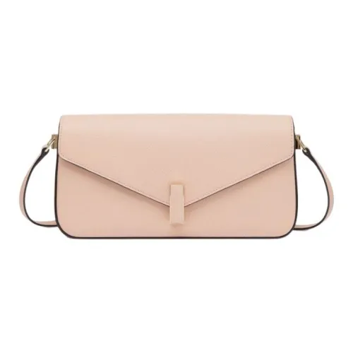 Valextra Iside Millepunte Мягкий Телячья кожа Конверт Сумка Сумка через плечо Сумка на плечо Женская Розовая
