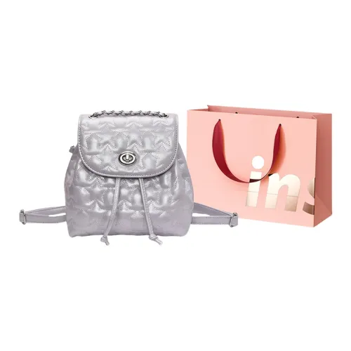 WHEELY BABY+ ПУ (полиуретан) Рюкзак Женские Фиолетовый Розовый Желтый Черный Белый