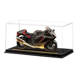 Судзуки Hayabusa [Серый] + Черный Основа Кожа Пыль Покрытие